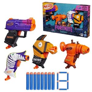 Nerf Fortnitemares 4 Pack Blaster Set